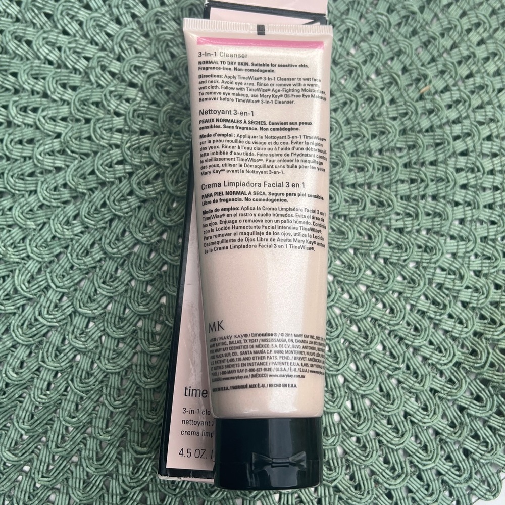 Mary Kay Timewise Cleanser 3-in-1 CLEANSER NORMAL to DRY in Box. Size 4.5 OZ - Picture 7 of 7